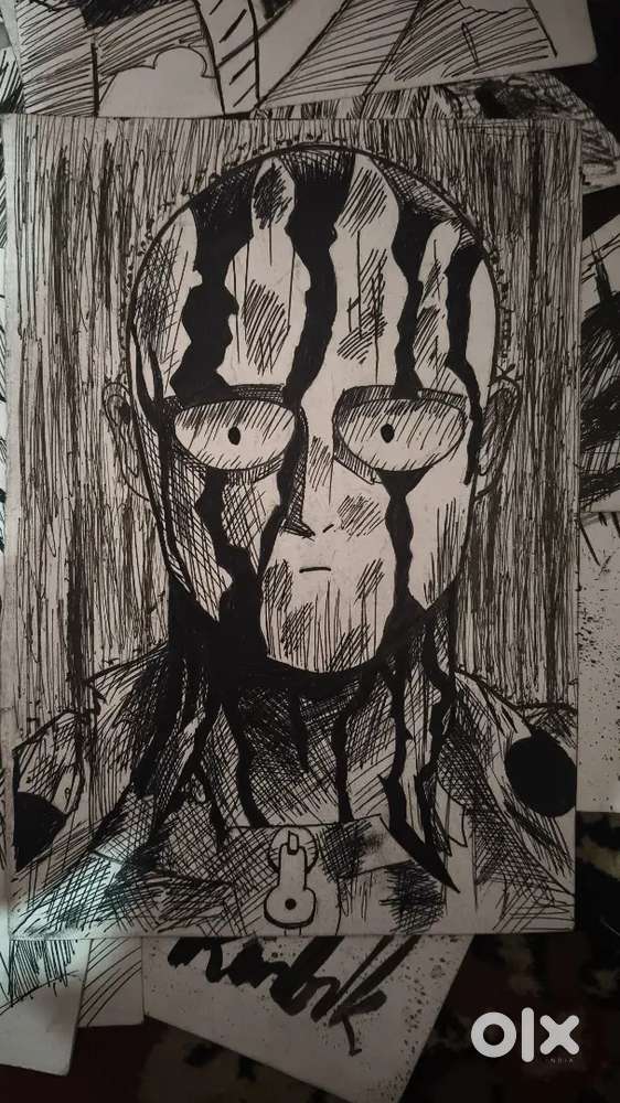 Pen detailed drawing