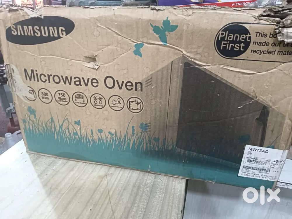 Samsung microwave with grill and gas stove