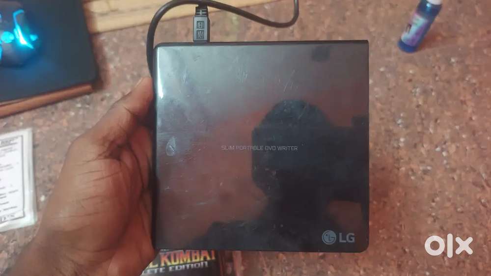 LG GB65NB60 slim portable Cd dvd drive(jio modem)