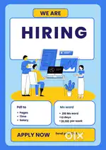 Data Entry Operator and Typist Job Vacancies are available