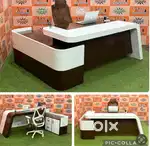 Classy customised boss ceo director md office tables chairs available