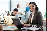 Back office state cordinator female computer knowledge