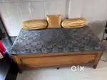 3 X 6 feet bed with mattress and Storage capacity