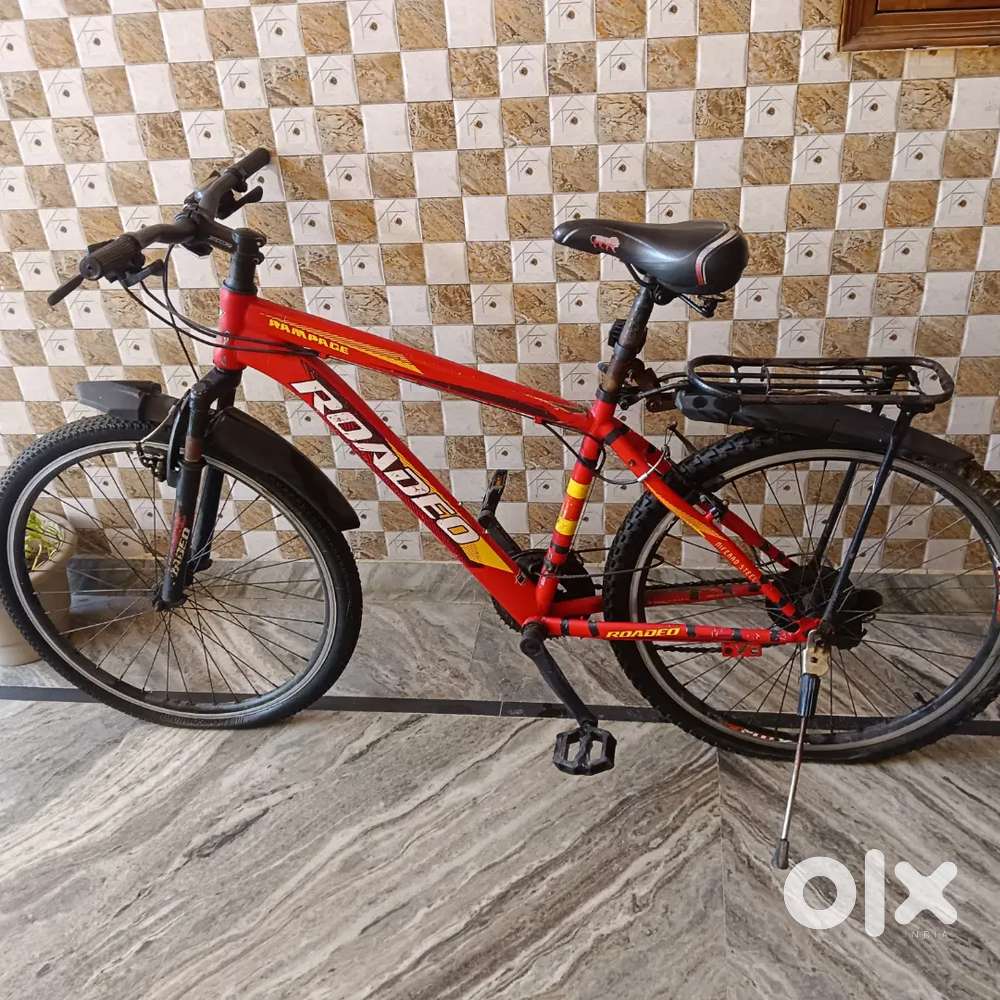 This Bycycle has  geared bycycle