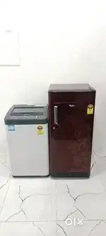Weekend combo sales whirlpool 5star fridge and Panasonic top load
