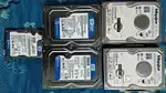 Selling HDDs of storage 320gb,500gb,250gb,2X80gb