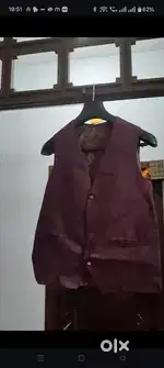 Wedding reception Coat with inner jacket