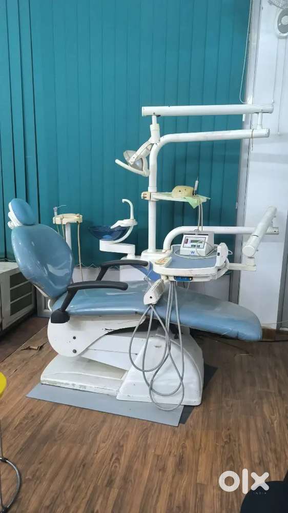 dental chair, compressor , apex locator , dental xray