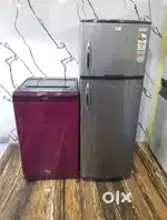 Whirlpool washing machine & Videocon double door refrigerator*/*