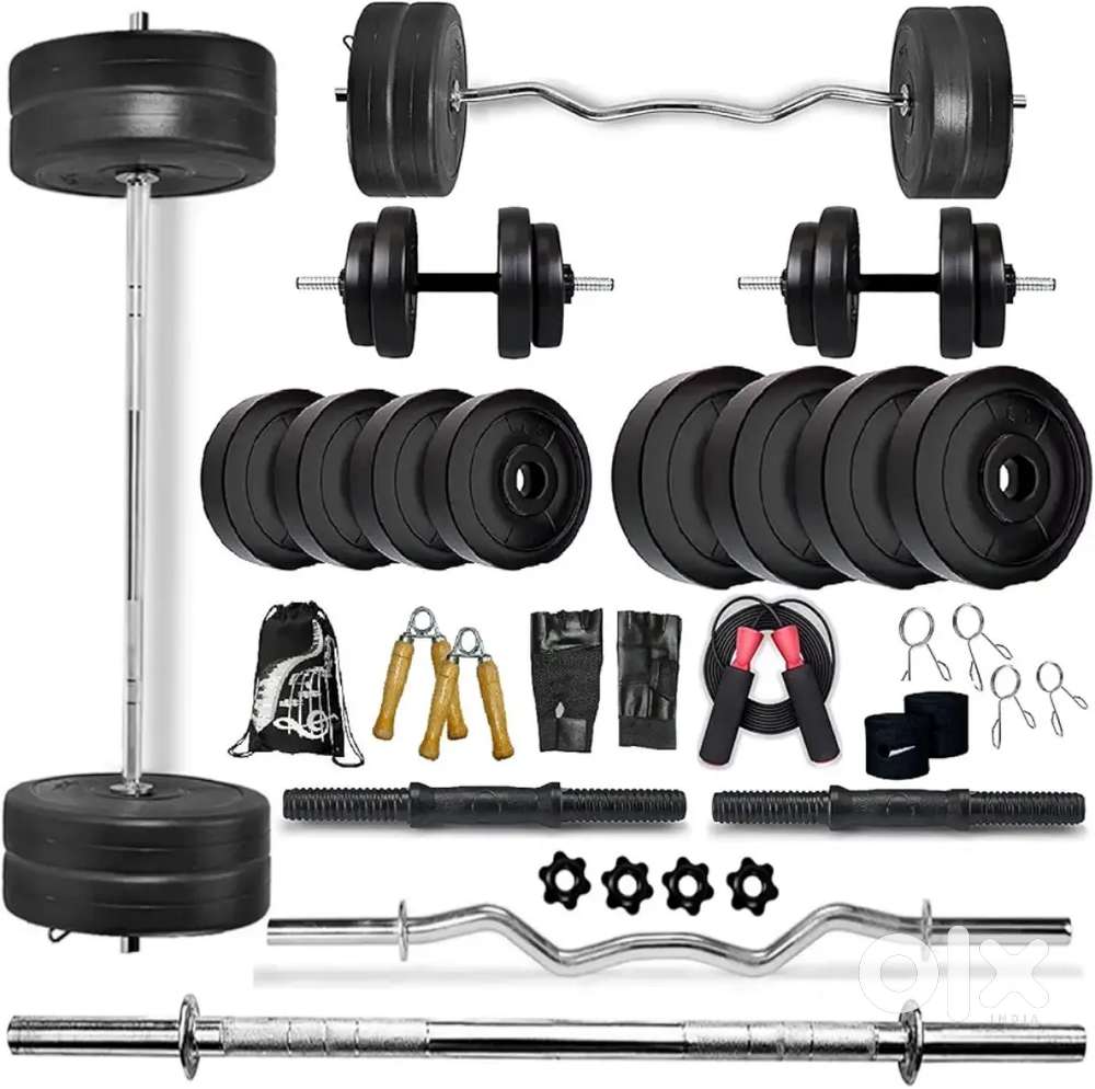 Total Gym Kit Combo 20 Kg Weight Plates Dumbbell Set Home Gym Set