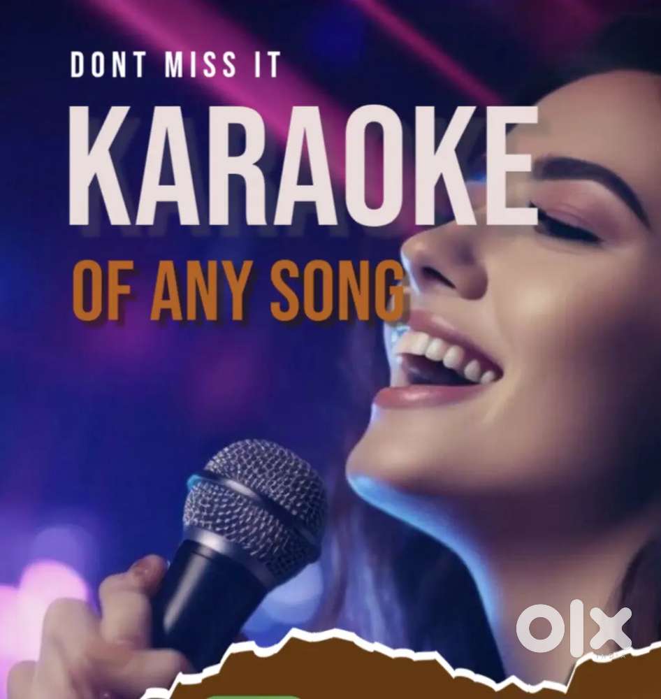 Karaoke of any song