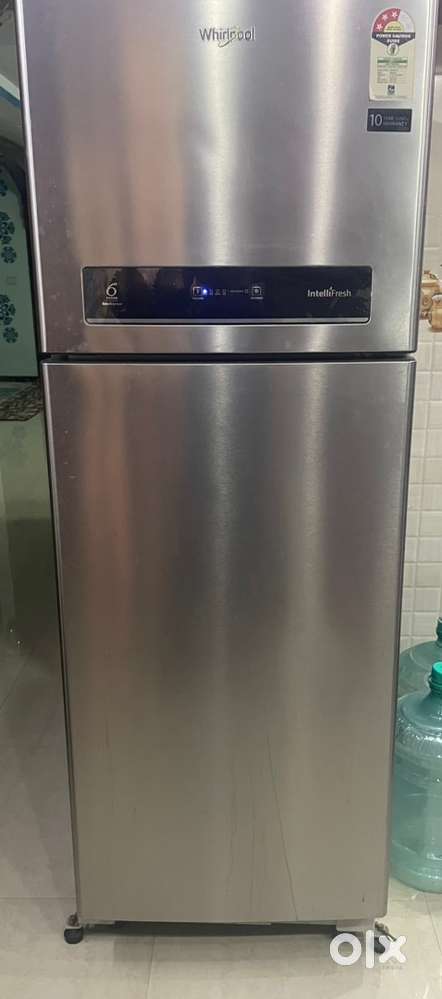 whirlpool double door frost free refrigerator 340 litre