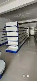 Stationary rack medical rack pharmacy rack gift shop rack