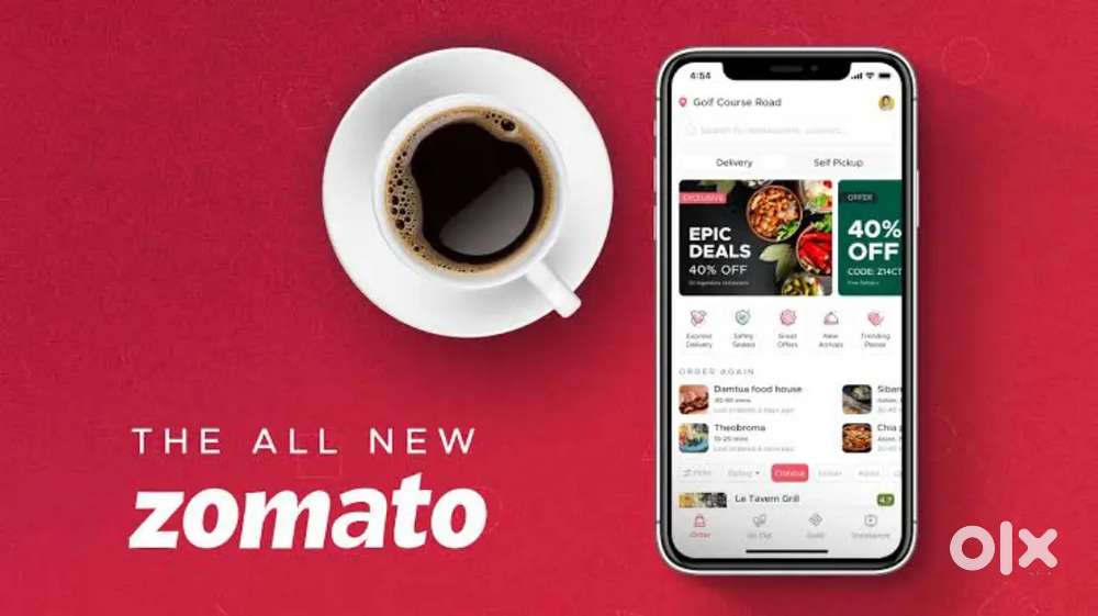 ZOMATO FOOD DELIVERY JOB WEEKLY PAYMENT IMMEDIATELY JOINING