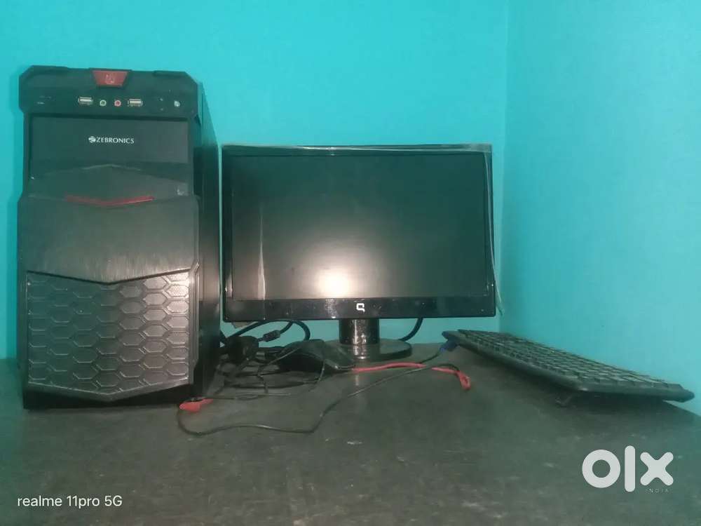 Hp Computer cpu ram 2gb storge 510computer size 18.5inch