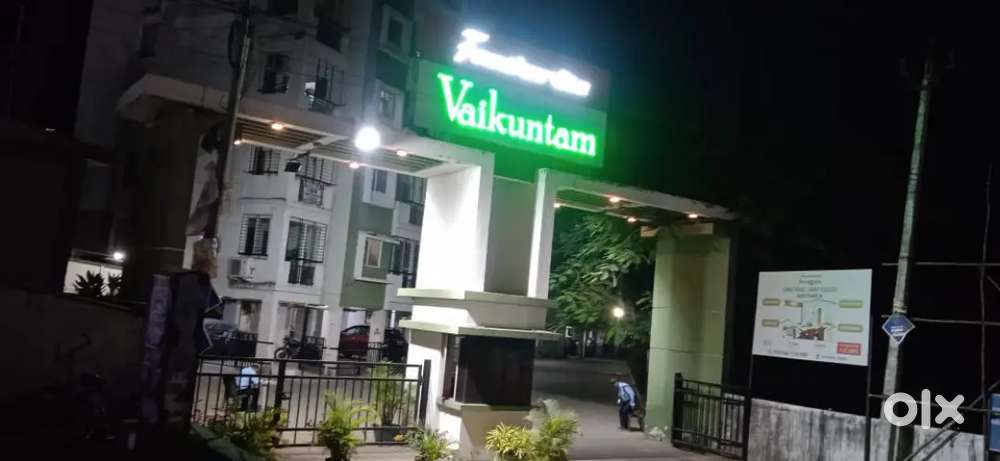 FLAT FOR SELL 2 BHK G F ARENGE FULL BANK LONE