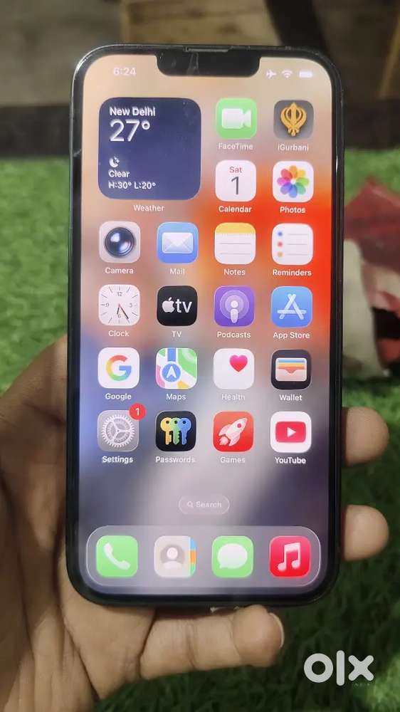 iPhone 13 dec tak guarantee bill box original charger