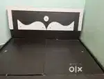 6*6  wooden cot with storage