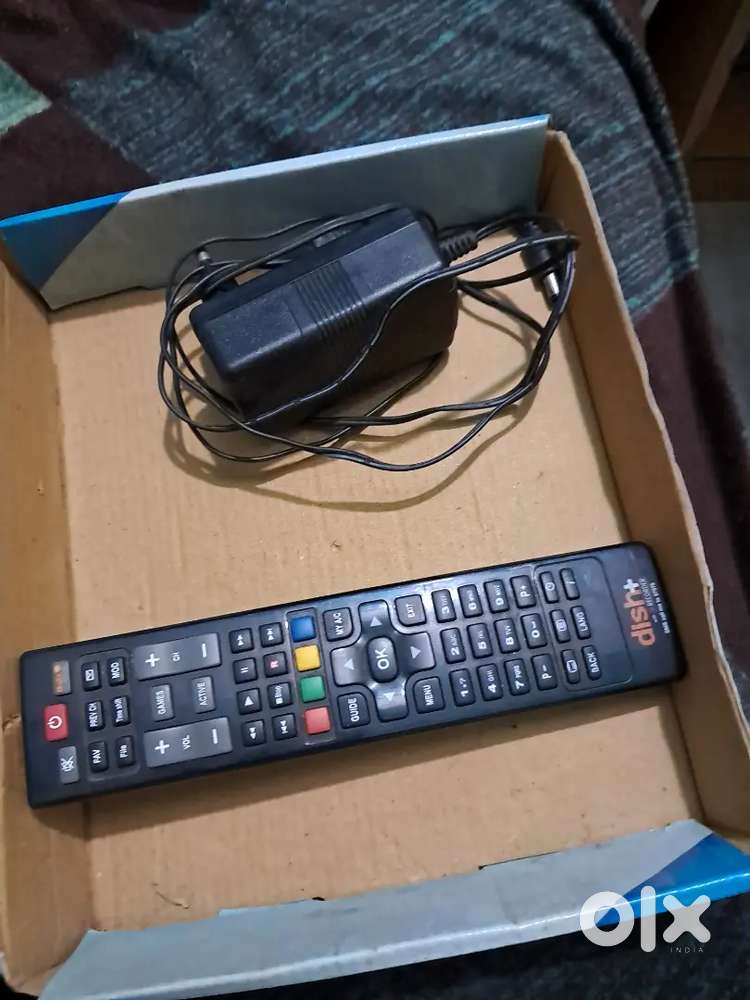 Dish TV Set-Top Box (Dish+ Recorder) – Working, Remote & Adapter Inclu