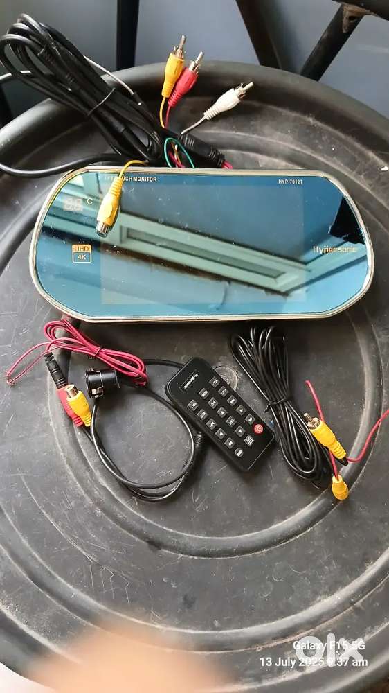 Speakers, car player, Lenovo tab etc