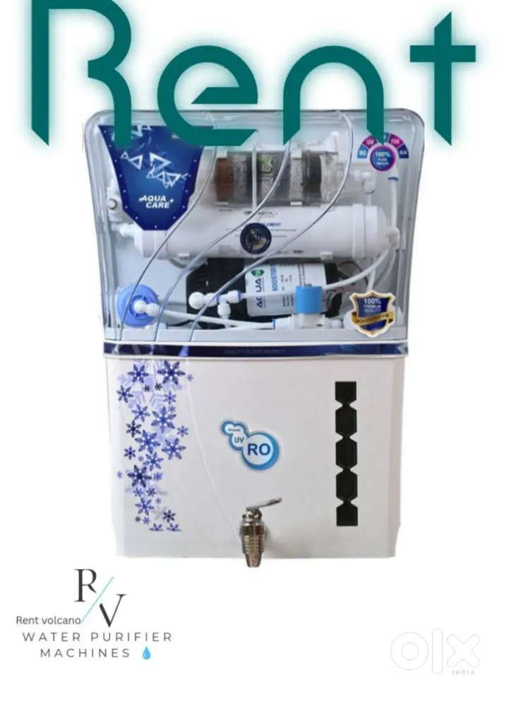 Ro water purifier available on rent