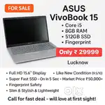 ASUS VivoBook 15 – Core i5 | 8GB RAM | 512GB SSD | Fingerprint-29999