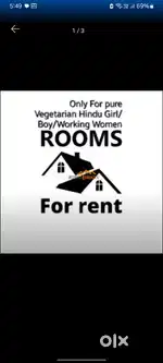 Room Available for rent  for girls /working women near Era /KGMU