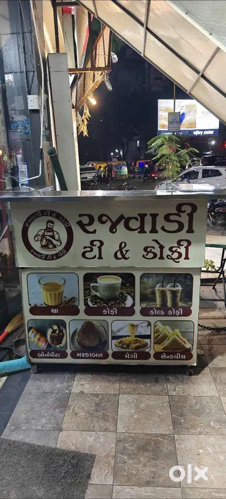 stainless steel counter