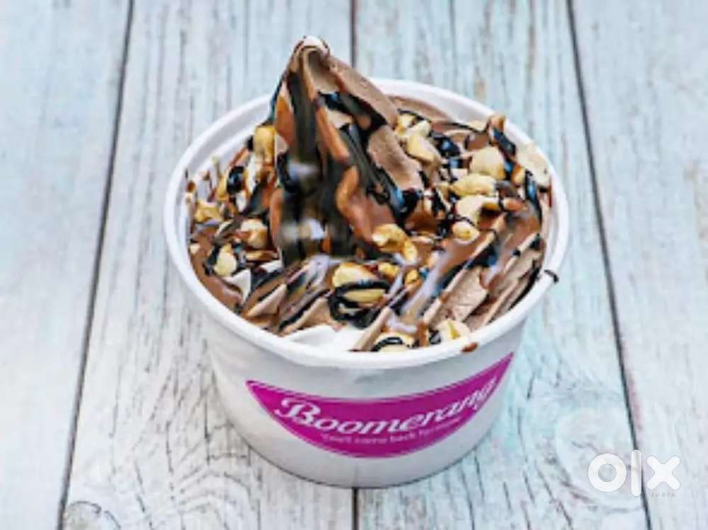 Wanted staff for BOOMERANG Ice-cream store in Tirupur