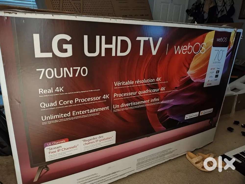 LG 70 inch New TV , very less used