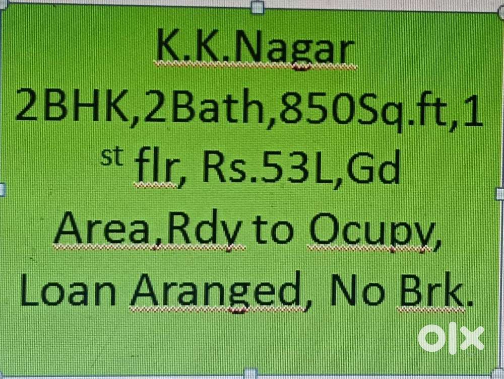 Resale Flat Sale at K.K.Nagar