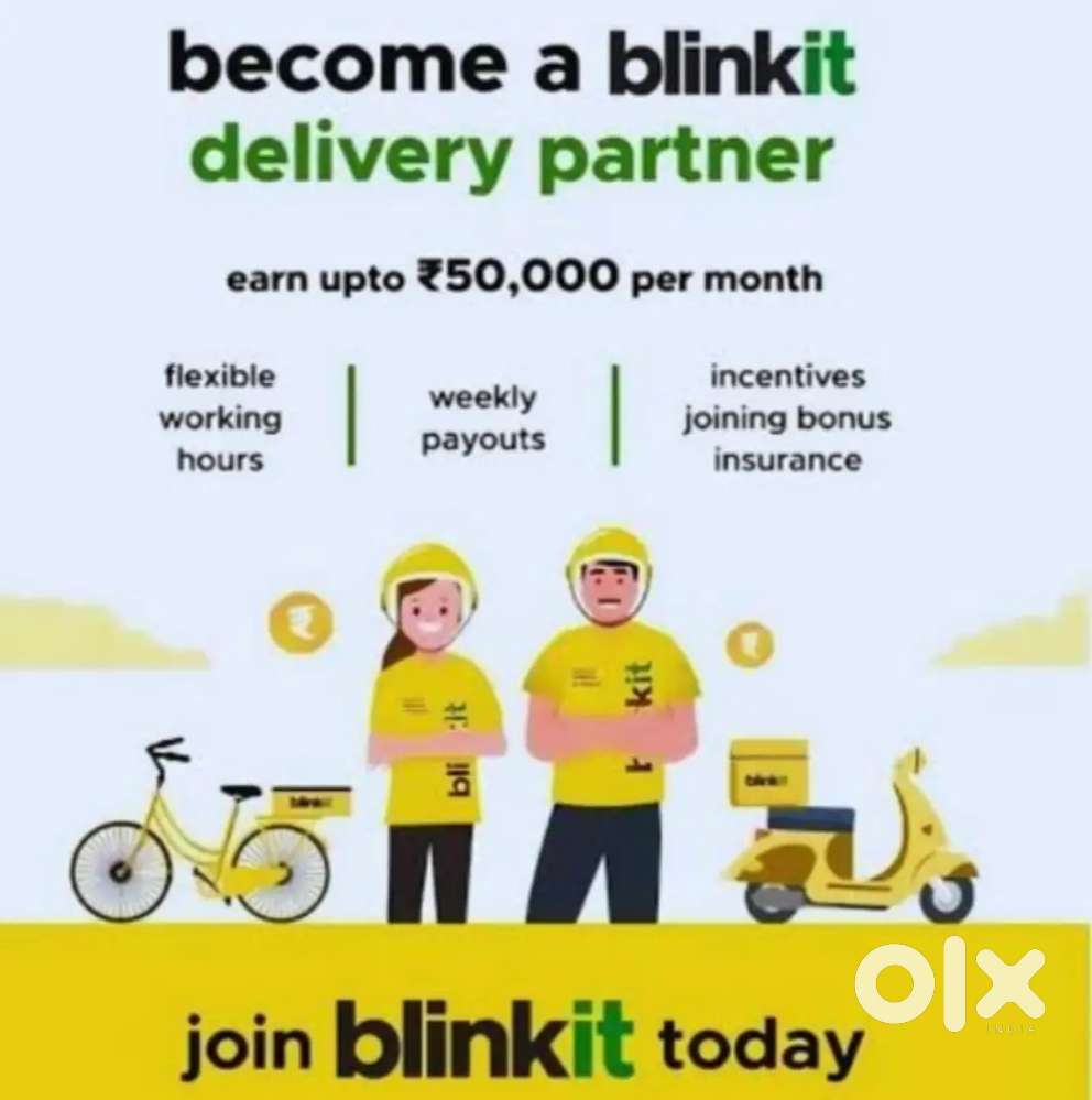 Blinkit delivery boy