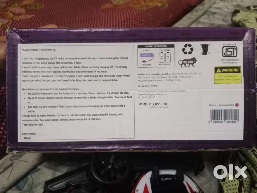 Rc cars ,2 days old cars, it's brand new cars