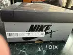 Grey Air Jordan 1 Retro high washed black
