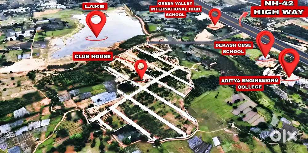 A Great Gated community premium villa plots with All amenities