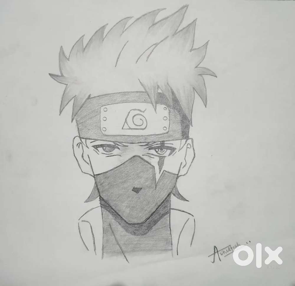 Kakashi pencil art