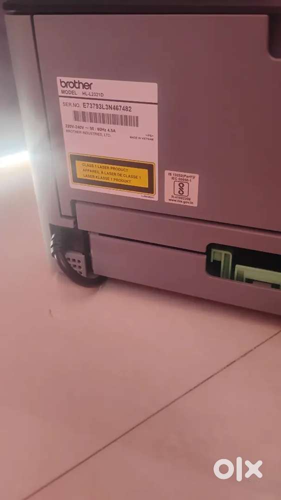 Brother HL-L2321D IND single function monochrome laser printer