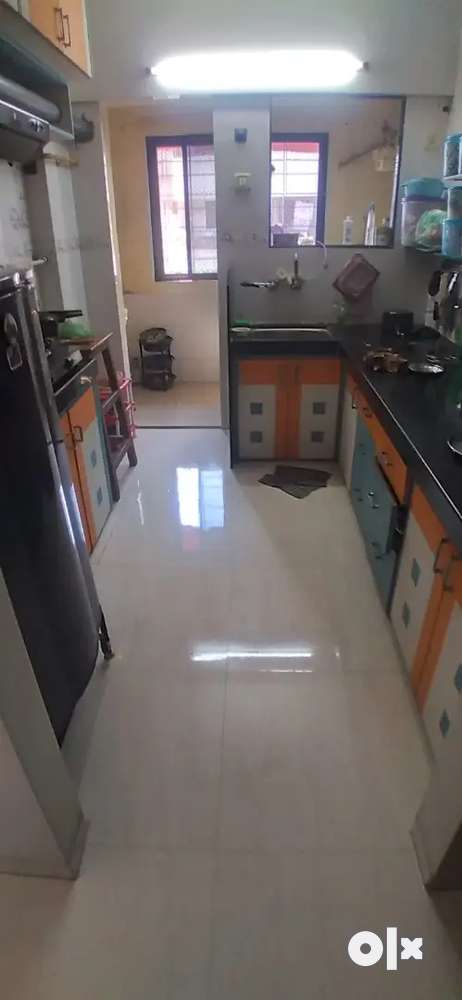 2BHK SEMIFURNISHED FLAT AVAILABLE FOR SALE IN GUNJAN NR PARMUKH HILLS
