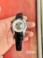 Men's fully automatic skeleton dial watch watchers