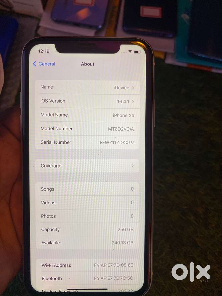 iPhone xr 256
