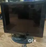 CPU with monitor and Vacuum cleaner