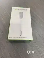 CADYCE USB C to Gigabit Ethernet Adapter One Year WRNTY