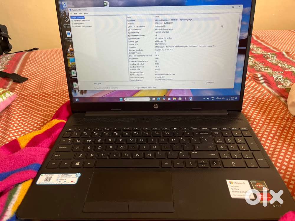 HP laptop 15s