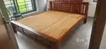 King size cot wooden cot kattil