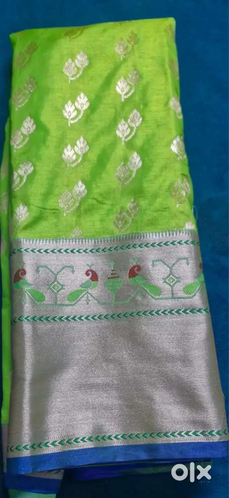 PURE DHARMAWARAM SILK SAREE