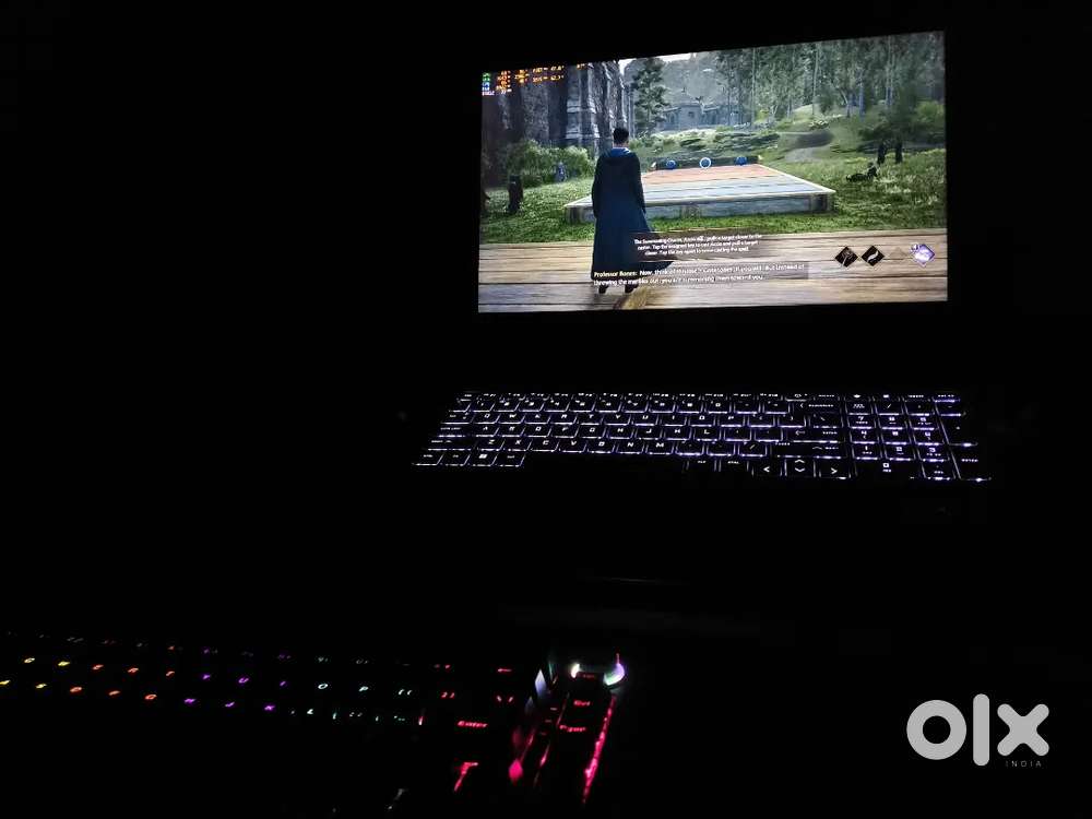 Hp victus with a free gaming keyboard and a mouse