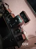 Home theatre with sub woofer