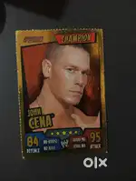 Rare john cena card with gold