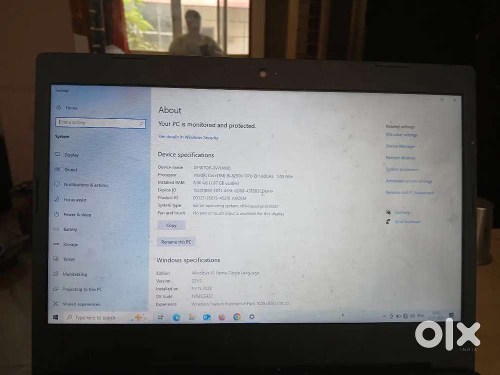Lenovo laptop for sale