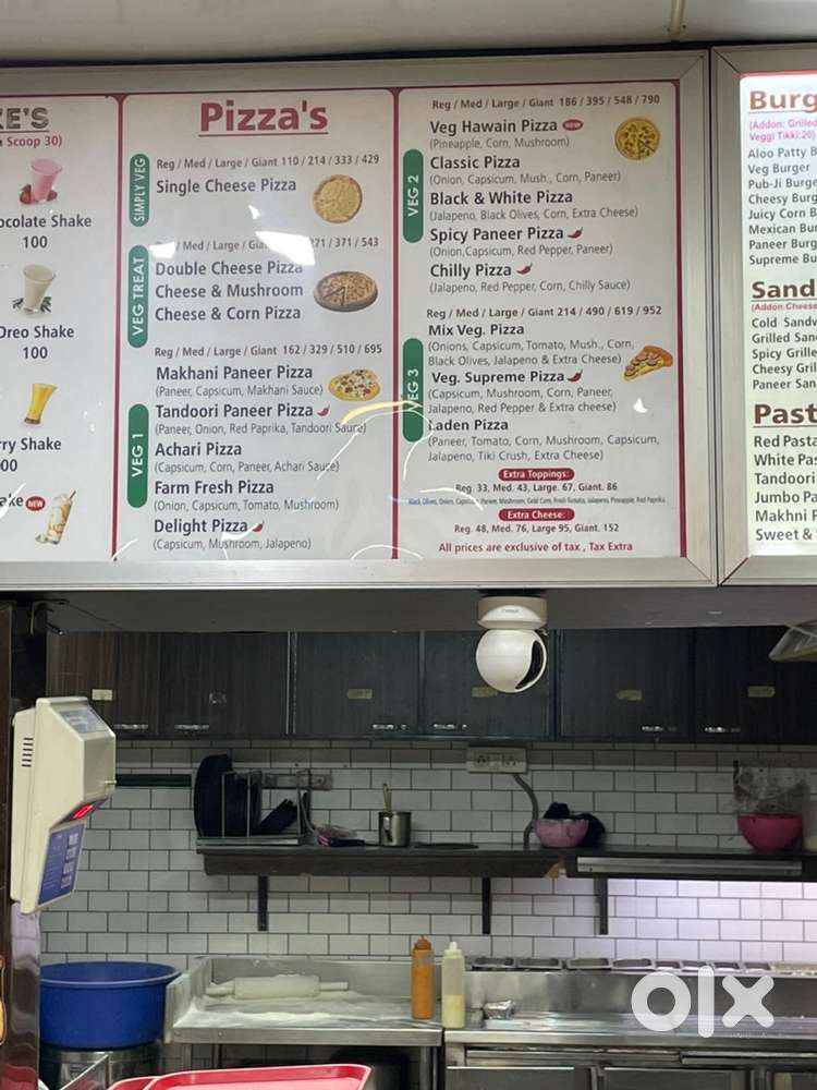 Chinese continental chef requirement